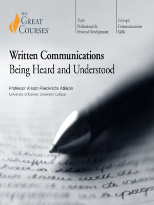cover image of Written Communications